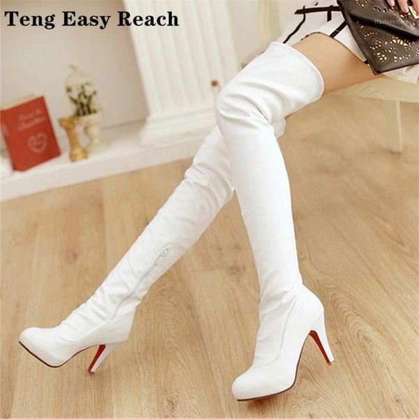 boots spuer high heel over the knee women platform stretch zipper autumn winter fashion shoes black white1
boots spuer high heel over the knee women platform stretch zipper autumn winter fashion shoes black white1
