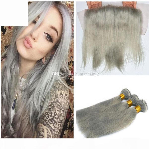 grey human hair with lace frontal closure sliver grey straight hair extensions with lace frontal 8a grade peruvian virgin hair with closure, Black;brown
grey human hair with lace frontal closure sliver grey straight hair extensions with lace frontal 8a grade peruvian virgin hair with closure, Black;brown