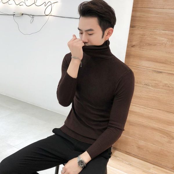 2019 winter new men's turtleneck sweaters black brand knitted pullovers men solid color casual male sweater autumn knitwear jllytu, White;black
2019 winter new men's turtleneck sweaters black brand knitted pullovers men solid color casual male sweater autumn knitwear jllytu, White;black