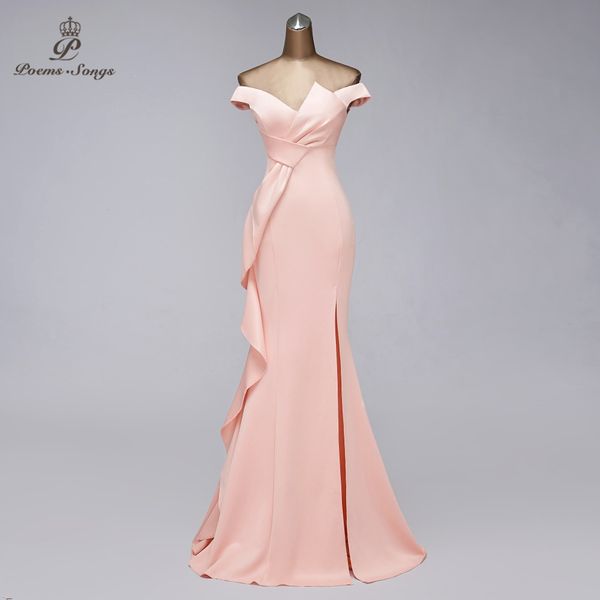 elegant mermaid evening dress boat neck vestido de festa candy color evening gowns elegant formal party dresses women evening 201114, White;black
elegant mermaid evening dress boat neck vestido de festa candy color evening gowns elegant formal party dresses women evening 201114, White;black