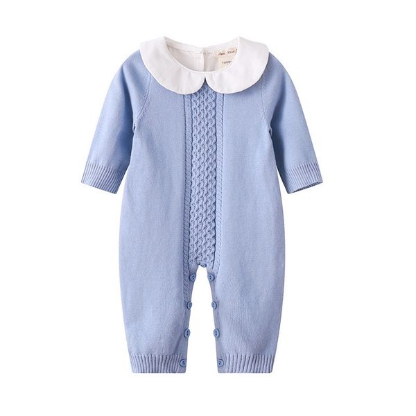 knitted autumn newborn knitting clothes woolen long-sleeve infant jumpsuit overalls baby boys girls romper y200320, Blue
knitted autumn newborn knitting clothes woolen long-sleeve infant jumpsuit overalls baby boys girls romper y200320, Blue