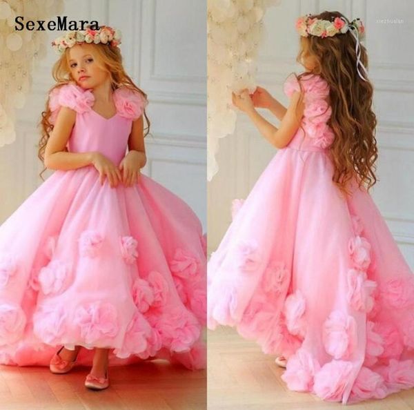 girl's dresses pink flower girl dress 3d flowers children clothes for wedding party kids pageant gown birthday girls1, Red;yellow
girl's dresses pink flower girl dress 3d flowers children clothes for wedding party kids pageant gown birthday girls1, Red;yellow