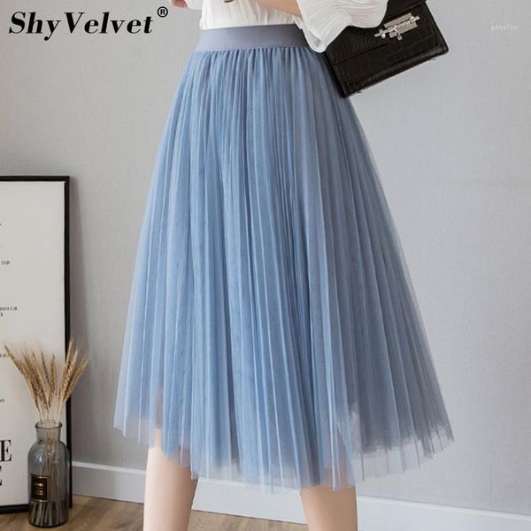 summer midi tulle skirt women elegant pleated tutu skirt party a-line sweet mesh skater skirts female 65 cm pink blue1, Black
summer midi tulle skirt women elegant pleated tutu skirt party a-line sweet mesh skater skirts female 65 cm pink blue1, Black