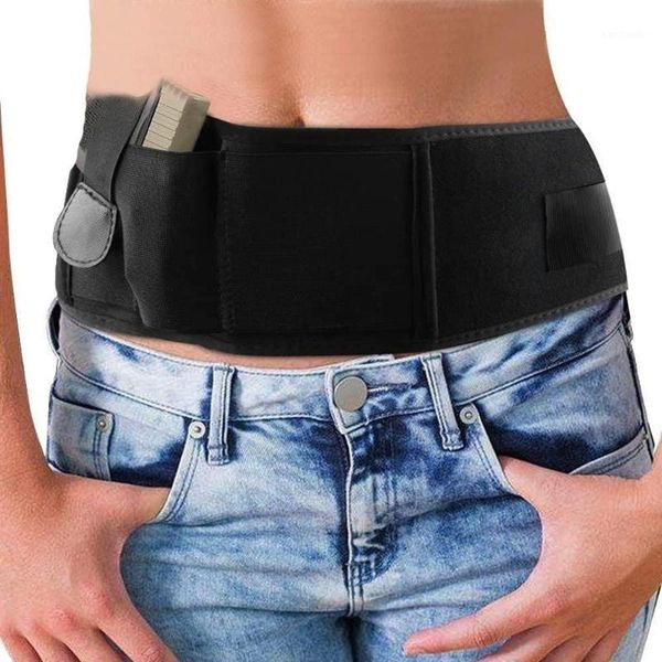 waist support tactical multi-function waistband stretch girdle abdomen invisible ipsc belt composite neoprene #8521, Black;gray 
waist support tactical multi-function waistband stretch girdle abdomen invisible ipsc belt composite neoprene #8521, Black;gray
