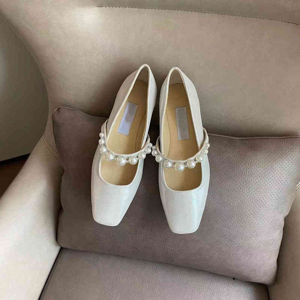 designer shoes luxury mary jane square toe ballet with white pearls and small crystal beads simple fashion size 34-41, Black
designer shoes luxury mary jane square toe ballet with white pearls and small crystal beads simple fashion size 34-41, Black