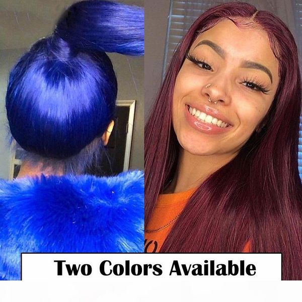 blue red 13x6 lace front wig straight colored human hair wigs 99j 150 density transparent lace wig brazilian, Black;brown
blue red 13x6 lace front wig straight colored human hair wigs 99j 150 density transparent lace wig brazilian, Black;brown