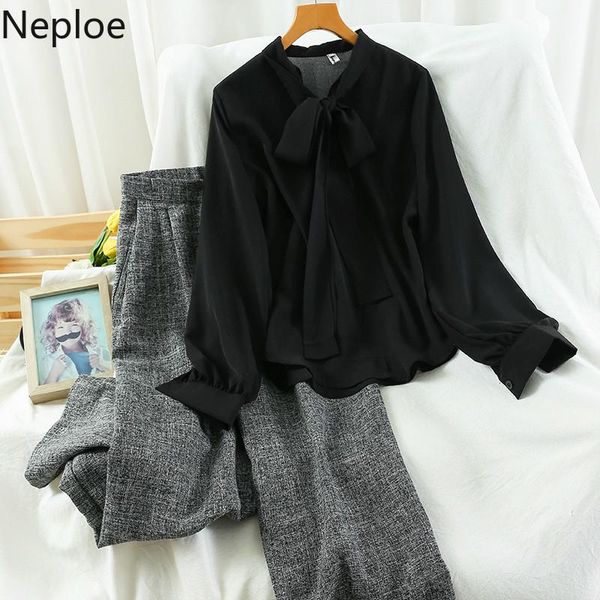 women's tracksuits neploe 2 piece outfits for women pants and korean slim fit temperament suit fall clothes femme roupas two set female, Gray
women's tracksuits neploe 2 piece outfits for women pants and korean slim fit temperament suit fall clothes femme roupas two set female, Gray