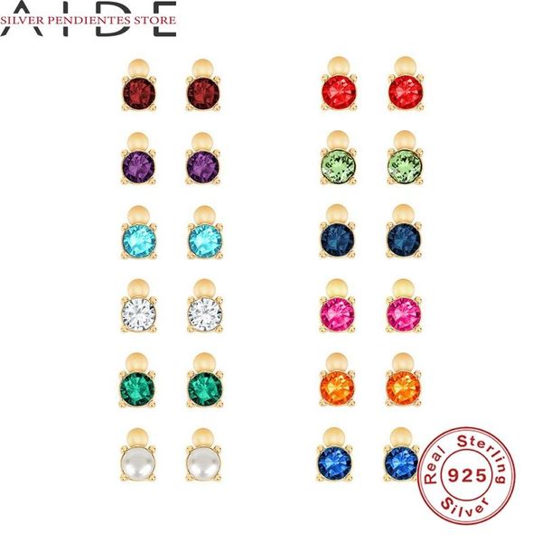stud aide 12 color fashionable zircon earrings silver 925 original women 2021 all-match trendy wholesale jewelry, Golden;silver
stud aide 12 color fashionable zircon earrings silver 925 original women 2021 all-match trendy wholesale jewelry, Golden;silver