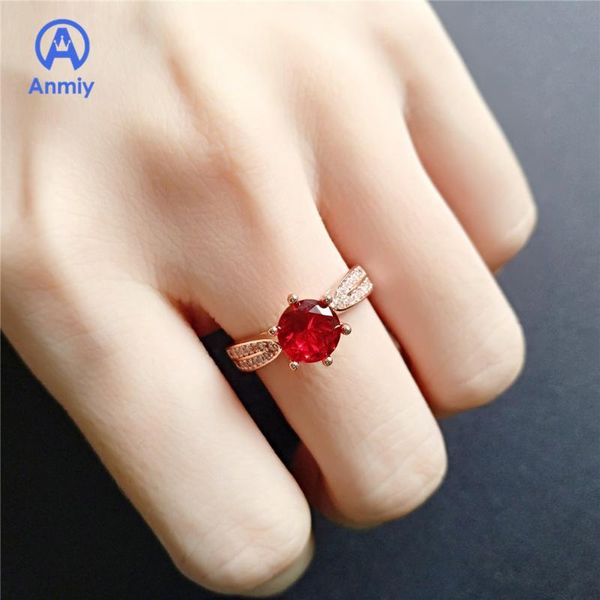 anmiy full low luxury fashion rose gold six claw red crystal ring charming on party as a queen, Slivery;golden
anmiy full low luxury fashion rose gold six claw red crystal ring charming on party as a queen, Slivery;golden