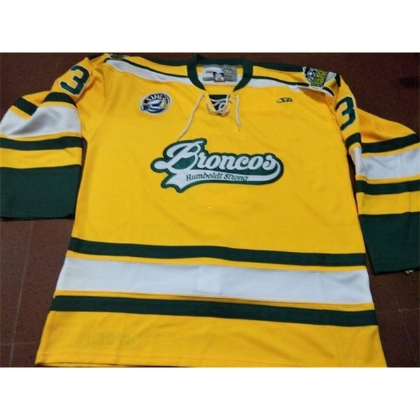 men #3 humboldt broncos labelle hockey real jersey or custom any name or number retro jersey, Black
men #3 humboldt broncos labelle hockey real jersey or custom any name or number retro jersey, Black