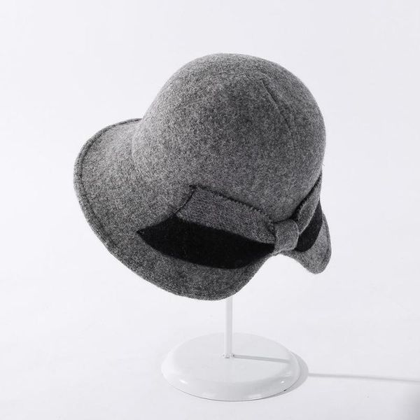 cokk hat winter women's autumn bucket hat with bow wool fisherman cap female korean vintage solid color gorro bob casual simple swy sqc, Blue;gray
cokk hat winter women's autumn bucket hat with bow wool fisherman cap female korean vintage solid color gorro bob casual simple swy sqc, Blue;gray