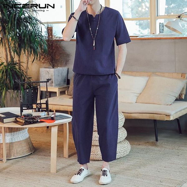 men summer cotton suits short sleeve v neck long trousers suits vintage solid sets man chinese tradition plus size1, Gray
men summer cotton suits short sleeve v neck long trousers suits vintage solid sets man chinese tradition plus size1, Gray