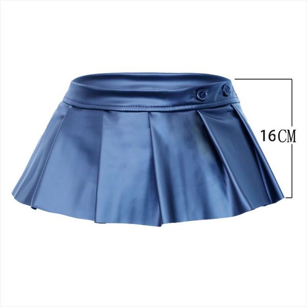 women ladies micro mini skirts bodycon dance club skirt adjustable pu leather a line mini skirt low rise waist ruffled pleated, Black
women ladies micro mini skirts bodycon dance club skirt adjustable pu leather a line mini skirt low rise waist ruffled pleated, Black