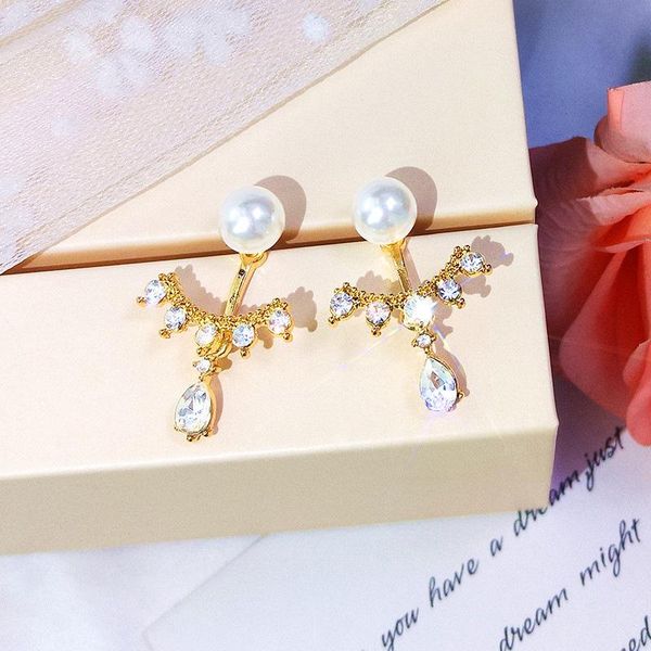 stud wholesale fashion simple jewelry pearl shiny rhinestone earrings for women feature namour charm gift all seasons, Golden;silver
stud wholesale fashion simple jewelry pearl shiny rhinestone earrings for women feature namour charm gift all seasons, Golden;silver