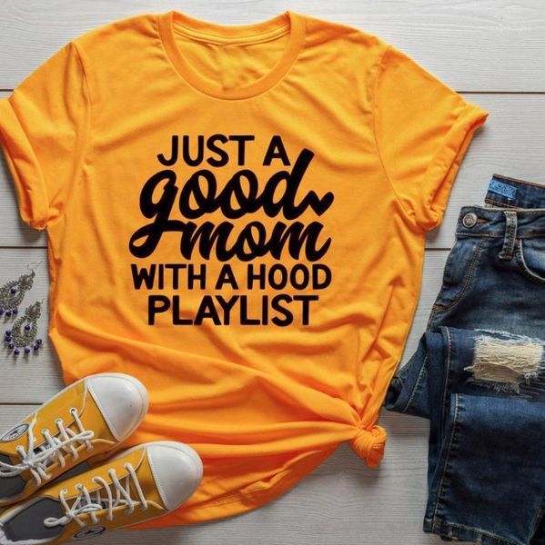just a good mom with hood playlist t-shirt mother day gift funny slogan grunge aesthetic women fashion shirt vintage tee art, White
just a good mom with hood playlist t-shirt mother day gift funny slogan grunge aesthetic women fashion shirt vintage tee art, White