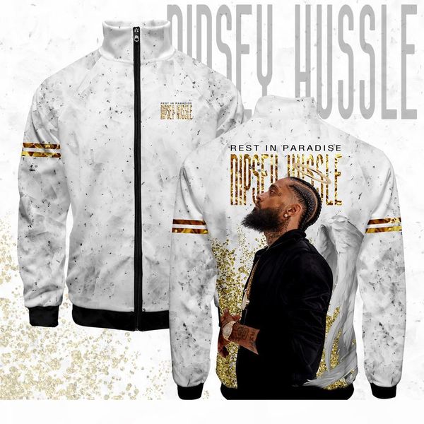 new nipsey hussle jacket men zipper streetwear 3d print clothes hip hop jackets stand collar fashion casual collar jacket x1025, Black;brown
new nipsey hussle jacket men zipper streetwear 3d print clothes hip hop jackets stand collar fashion casual collar jacket x1025, Black;brown