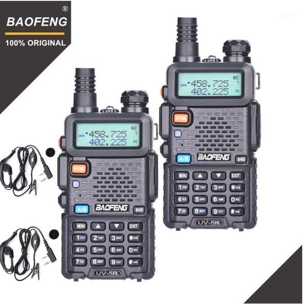 2pcs baofeng uv-5r walkie talkie vhf uhf 136-174mhz&400-520mhz dual band two way radio ham radio uv5r portable transceiver uv 5r1
2pcs baofeng uv-5r walkie talkie vhf uhf 136-174mhz&400-520mhz dual band two way radio ham radio uv5r portable transceiver uv 5r1