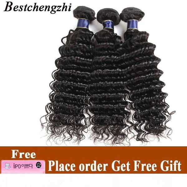 brazilian deep wave virgin hair 1 3 4 bundles unprocessed peruvian indian malaysian human hair weave bundles factory deal hair extensions, Black
brazilian deep wave virgin hair 1 3 4 bundles unprocessed peruvian indian malaysian human hair weave bundles factory deal hair extensions, Black