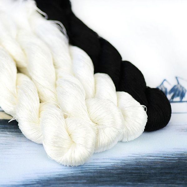 1pcs/400m silk embroidery thread / 100% silk thread /hand embroidery embroider cross stitch/black/white/4 pure colors
1pcs/400m silk embroidery thread / 100% silk thread /hand embroidery embroider cross stitch/black/white/4 pure colors
