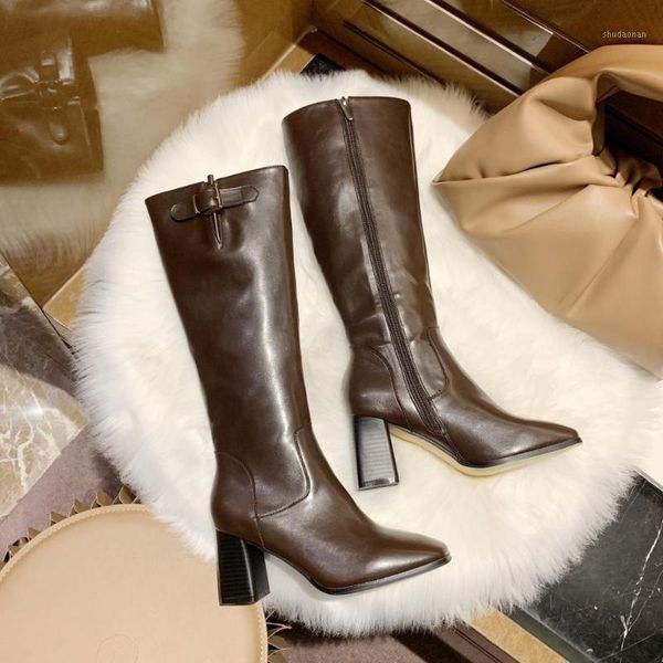 boots 2021 fashion spring autumn square heel women toe side zipper high heels shoes knee motorcycle boot1, Black
boots 2021 fashion spring autumn square heel women toe side zipper high heels shoes knee motorcycle boot1, Black