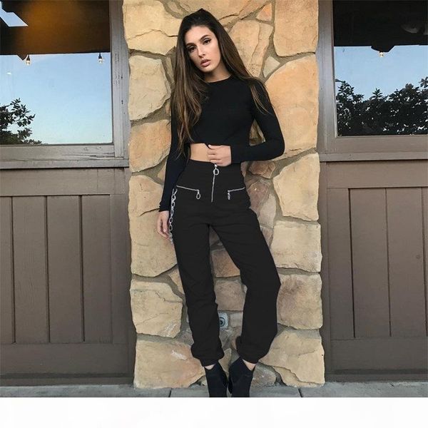 boofeenaa black high waist zippers harem pants women joggers harajuku loose trousers with chain streetwear sweatpants c80-af00 mx190716, Black;white
boofeenaa black high waist zippers harem pants women joggers harajuku loose trousers with chain streetwear sweatpants c80-af00 mx190716, Black;white