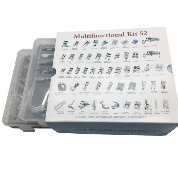 52,42 presser foot sewing machine braiding blind stitch darning foot feet kit set with box snap on for brother singer, Black
52,42 presser foot sewing machine braiding blind stitch darning foot feet kit set with box snap on for brother singer, Black