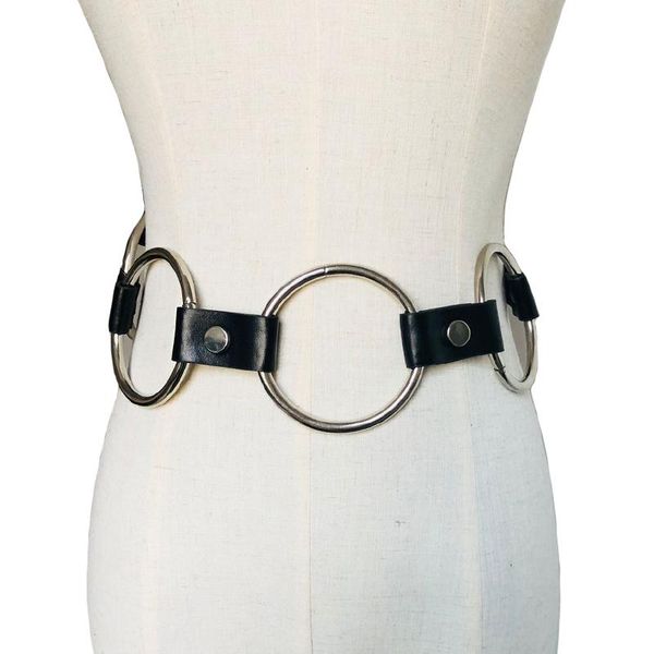2021 brand design women punk leather belts fashion gothic punk rock big metal circle ring chain designer waist belt accessories, Black;brown
2021 brand design women punk leather belts fashion gothic punk rock big metal circle ring chain designer waist belt accessories, Black;brown