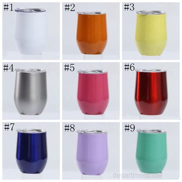 stainless steel tumblers egg shaped double-insulated botter multi-purpose cup wine coffee lid beer mugs 12oz fast sea shipping owe2377
stainless steel tumblers egg shaped double-insulated botter multi-purpose cup wine coffee lid beer mugs 12oz fast sea shipping owe2377