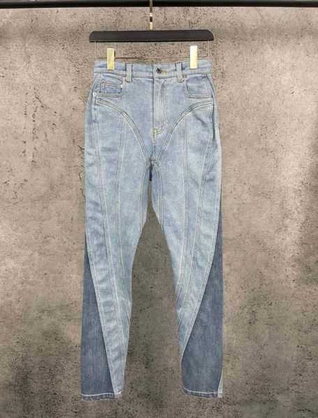 women's jeans 2021fw autumn women patchwork straight female denim pants trouse ddxgz2v 12.11, Blue
women's jeans 2021fw autumn women patchwork straight female denim pants trouse ddxgz2v 12.11, Blue