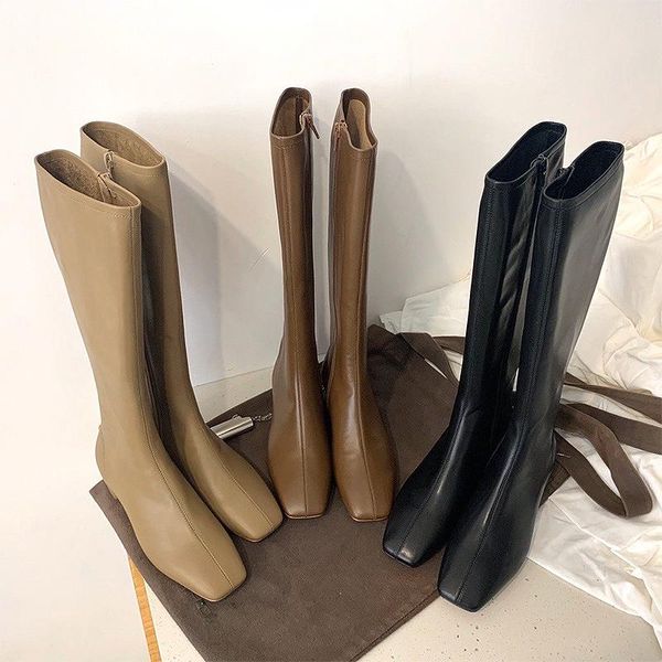 boots 2021 winter western retro riding knee-high genuine leather women shoes square toe low heel cowhide equestrian, Black
boots 2021 winter western retro riding knee-high genuine leather women shoes square toe low heel cowhide equestrian, Black