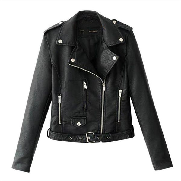 2020 newautumn women black slim cool lady pu leather jackets sweet female zipper faux femme outwear coat plus size short jackets, Black;brown
2020 newautumn women black slim cool lady pu leather jackets sweet female zipper faux femme outwear coat plus size short jackets, Black;brown