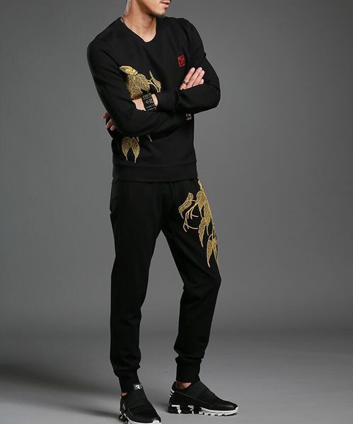 winter 2.pcs 2020 style cause suit long sleeve man training together tguw, Gray
winter 2.pcs 2020 style cause suit long sleeve man training together tguw, Gray