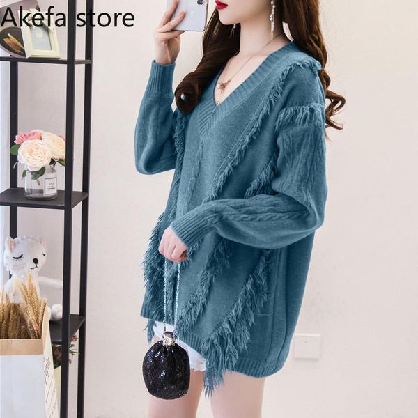 women's sweaters autumn winter loose western style all-match sweater hipster red v-neck bottoming shirt spring and coat, White;black
women's sweaters autumn winter loose western style all-match sweater hipster red v-neck bottoming shirt spring and coat, White;black