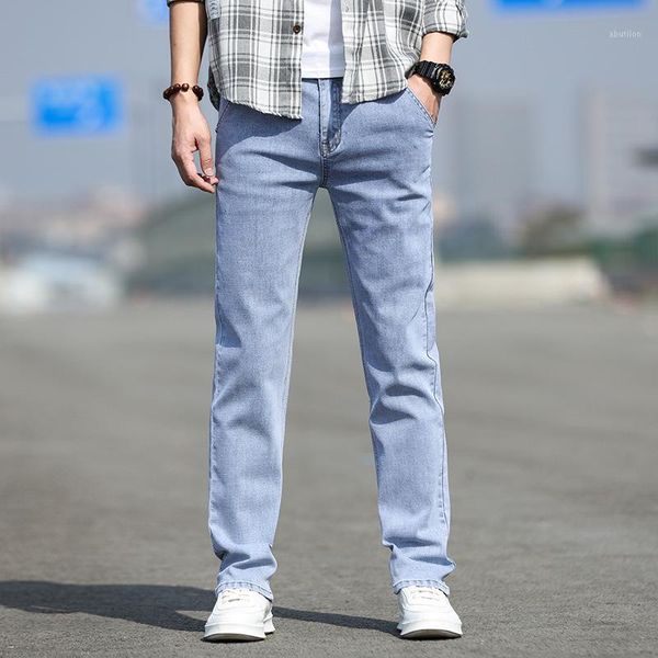 men's jeans icpans straight mens denim stretch regular 2021 summer autumn for men big size 40 421, Blue
men's jeans icpans straight mens denim stretch regular 2021 summer autumn for men big size 40 421, Blue