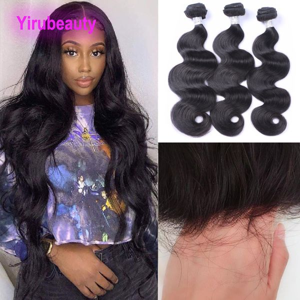 peruvian unprocessed virgin human hair hd 13x4 lace frontal baby hair body wave extensions 4 pieces/lot yirubeauty remy wefts natural color, Black;brown
peruvian unprocessed virgin human hair hd 13x4 lace frontal baby hair body wave extensions 4 pieces/lot yirubeauty remy wefts natural color, Black;brown