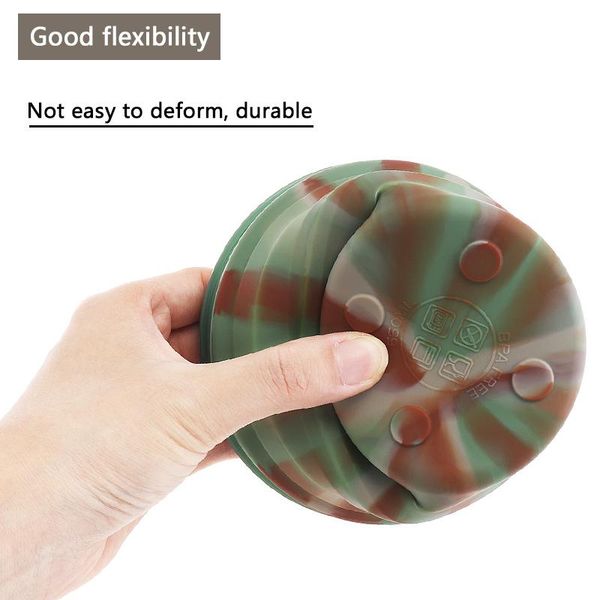 550ml camouflage color circular silicone scalable folding lunchbox bento box for 40 centigrade 230 centigrade wmtjky bdesybag
550ml camouflage color circular silicone scalable folding lunchbox bento box for 40 centigrade 230 centigrade wmtjky bdesybag