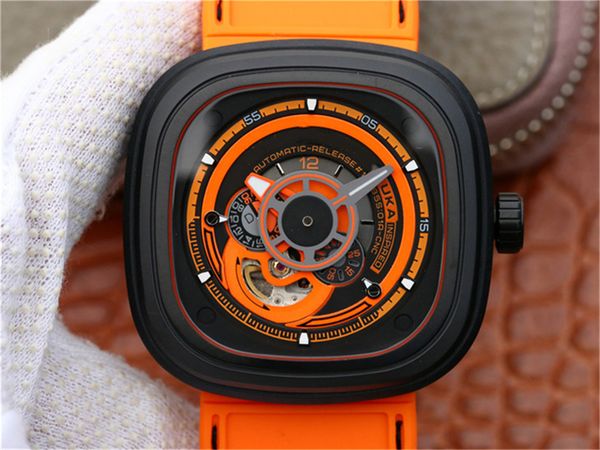 sv reloj de lujo mens watch 47mmx47mm 82s7 movement mineral sapphire mirror ceramic bezel stainless steel case rubber watchband, Slivery;brown
sv reloj de lujo mens watch 47mmx47mm 82s7 movement mineral sapphire mirror ceramic bezel stainless steel case rubber watchband, Slivery;brown