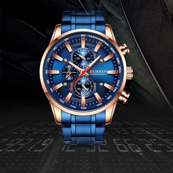 wen's waterproof analog clock stainless steel men's casual sports luminous watch calendar business quartz watches, Slivery;brown
wen's waterproof analog clock stainless steel men's casual sports luminous watch calendar business quartz watches, Slivery;brown