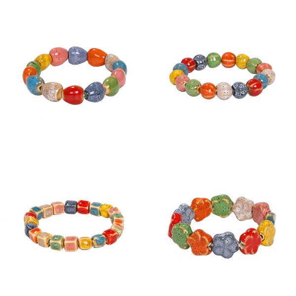 new lovely cute bohemian colorful ceramic stone beaded bracelet fashion popular charm bracelet for woman girls students, Black
new lovely cute bohemian colorful ceramic stone beaded bracelet fashion popular charm bracelet for woman girls students, Black