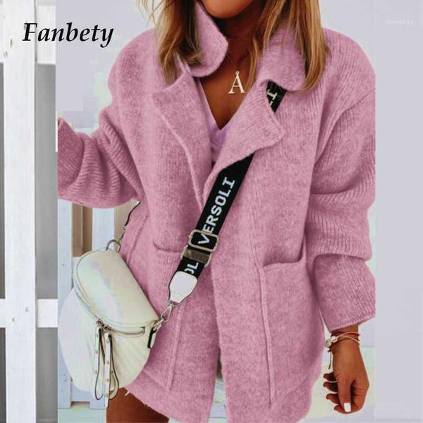 autumn winter women knitted cardigan sweater elegant solid lady turn-down collar sweaters 2020 casual long sleeve pocket jackets1, White
autumn winter women knitted cardigan sweater elegant solid lady turn-down collar sweaters 2020 casual long sleeve pocket jackets1, White
