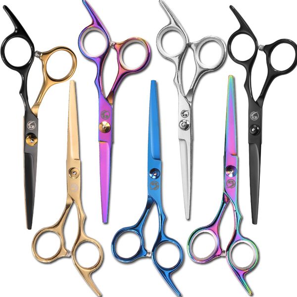 6" multicolor hair scissors cutting thinning shears professional hairdressing human haircut barbershop shears
6" multicolor hair scissors cutting thinning shears professional hairdressing human haircut barbershop shears