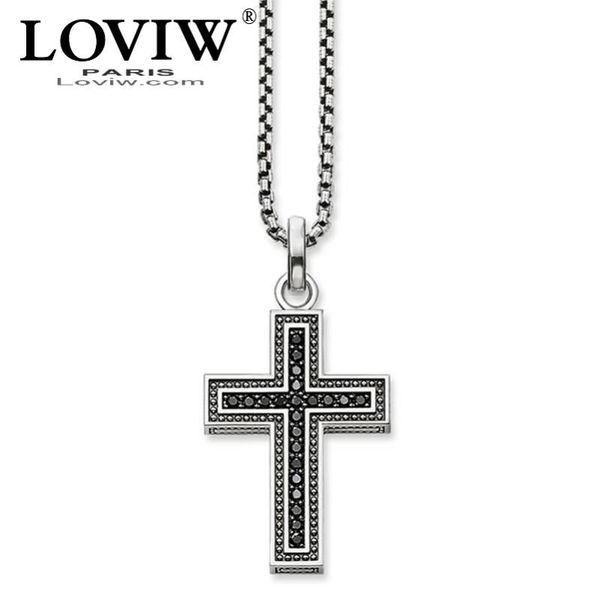 pendant necklaces black cross pave necklace brand strand fashion jewelry silver colour bijoux gift for men women
pendant necklaces black cross pave necklace brand strand fashion jewelry silver colour bijoux gift for men women
