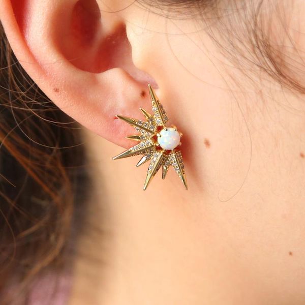 fashion gothic new simple punk star earrings rock opal jewelry pentacle opal earrings shinny star women femme earring wholesale, Golden;silver
fashion gothic new simple punk star earrings rock opal jewelry pentacle opal earrings shinny star women femme earring wholesale, Golden;silver