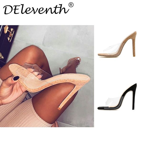 dilys 2019 pvc jelly sandals open toe high heels women transparent perspex slippers shoes heel clear sandals size 35-42 t200821, Black
dilys 2019 pvc jelly sandals open toe high heels women transparent perspex slippers shoes heel clear sandals size 35-42 t200821, Black
