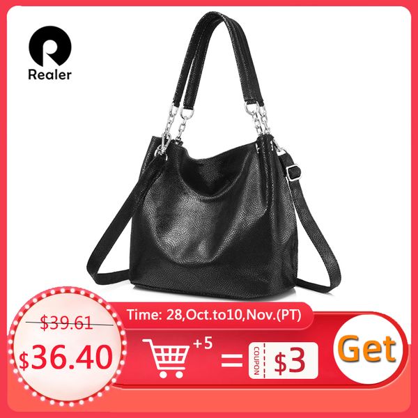 realer genuine leather handbags female large messenger bag women shoulder bags fashion ladies handle bags totes
realer genuine leather handbags female large messenger bag women shoulder bags fashion ladies handle bags totes