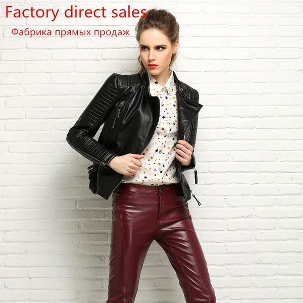sheepskin real 100% coat female genuine leather jacket short slim jackets for women outerwear jaqueta de couro wyq793 s1, Black
sheepskin real 100% coat female genuine leather jacket short slim jackets for women outerwear jaqueta de couro wyq793 s1, Black