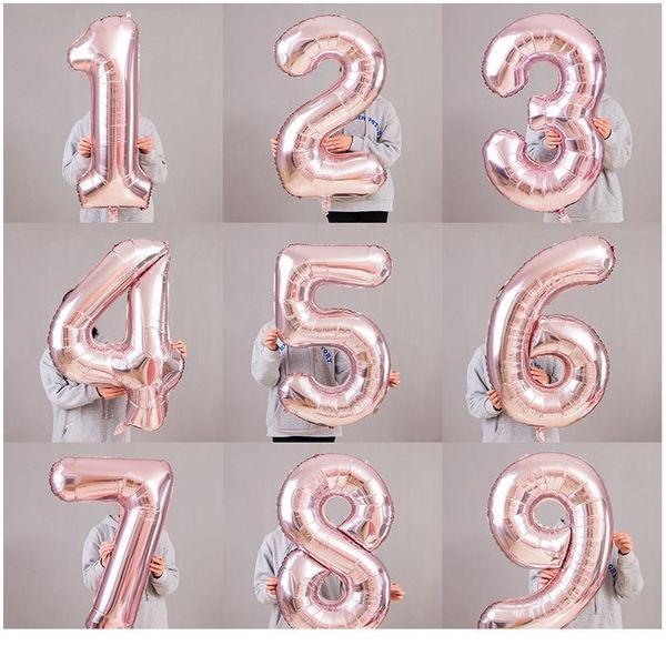 1pcs 40''rose gold black number balloon aluminum helium globos birthday wedding party decor celebration inflatable ai sqccwp
1pcs 40''rose gold black number balloon aluminum helium globos birthday wedding party decor celebration inflatable ai sqccwp