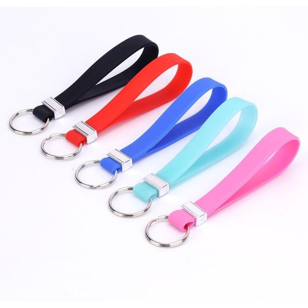 durable waterproof car accessories rubber silicone bangle key ring wrist keychain for kids gifts women girls present, Silver
durable waterproof car accessories rubber silicone bangle key ring wrist keychain for kids gifts women girls present, Silver