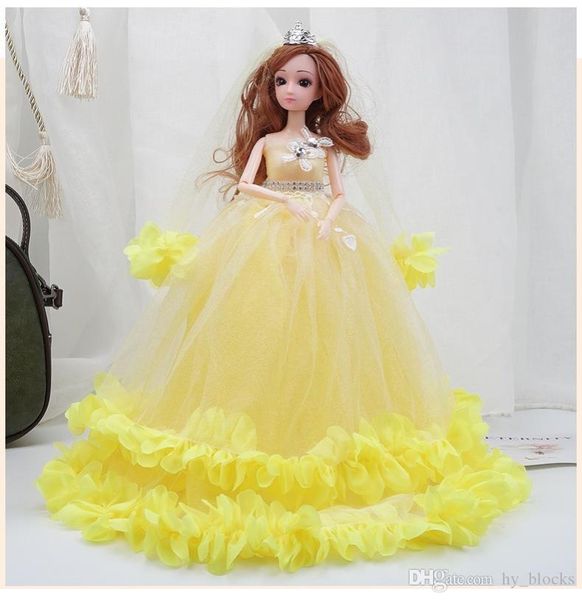 40cm colorful wedding dress barbie doll princess evening party clothes wears long dress outfit set accessories kids girl toy
40cm colorful wedding dress barbie doll princess evening party clothes wears long dress outfit set accessories kids girl toy