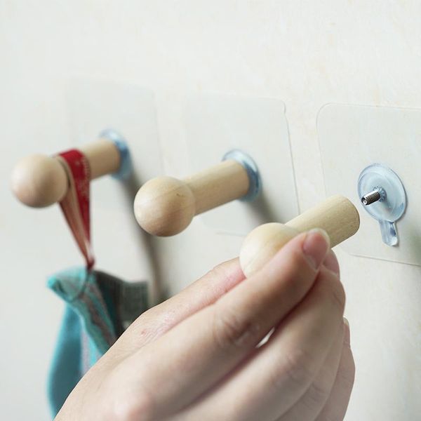 wood hooks punch paste no trace coat hook cabinet handle creativity simple wooden hook 2pcs
wood hooks punch paste no trace coat hook cabinet handle creativity simple wooden hook 2pcs